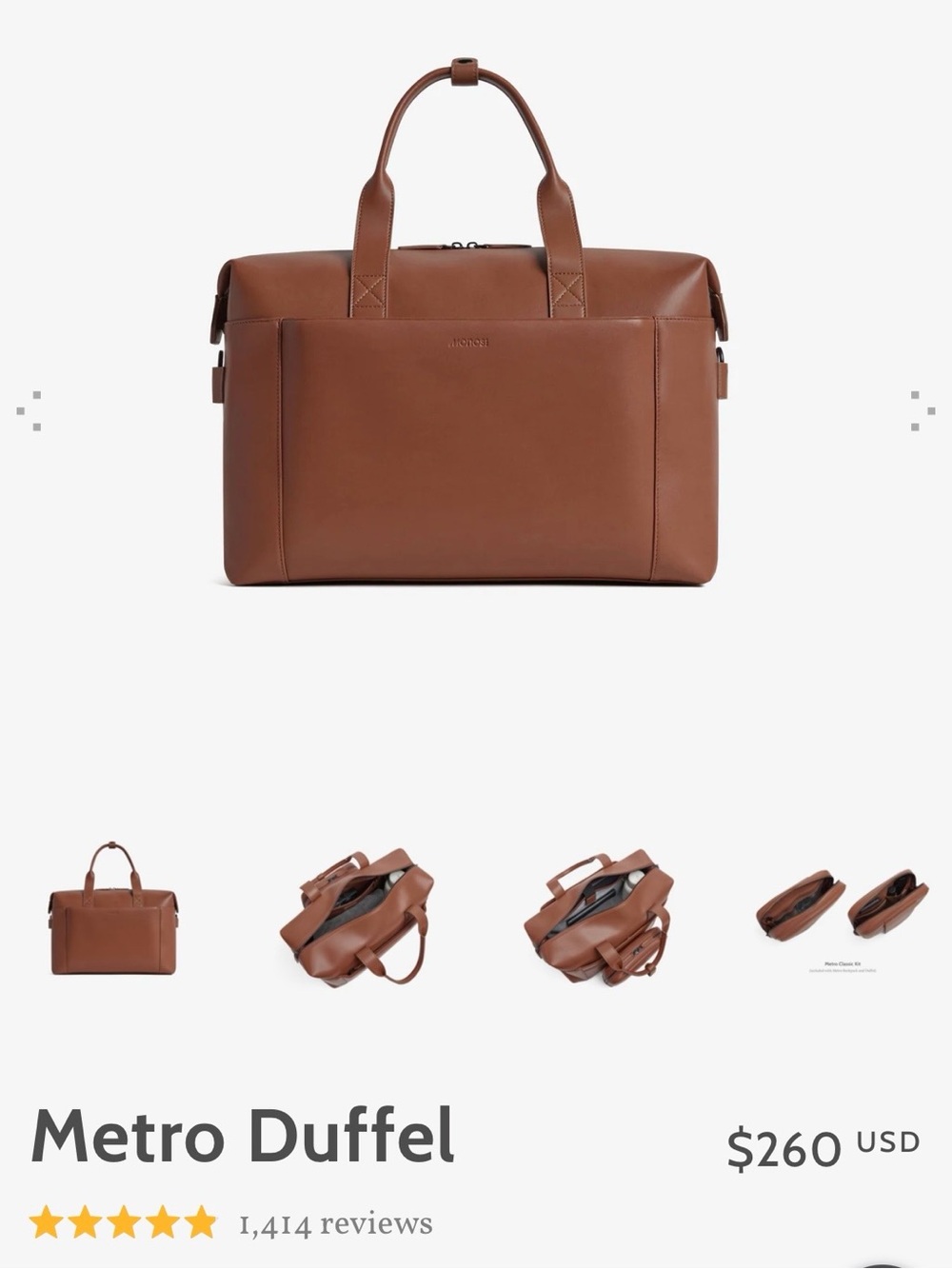 Monos Metro Duffel